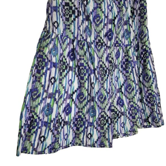 Miley Cyrus Max Azria Romper Shorts Adjustable Tie Strap Summer Juniors L - Picture 3 of 6